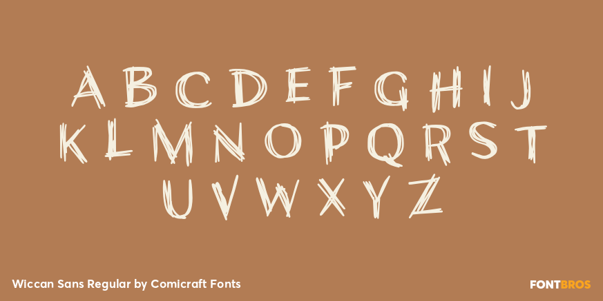 Wiccan Sans Regular Font Poster #3