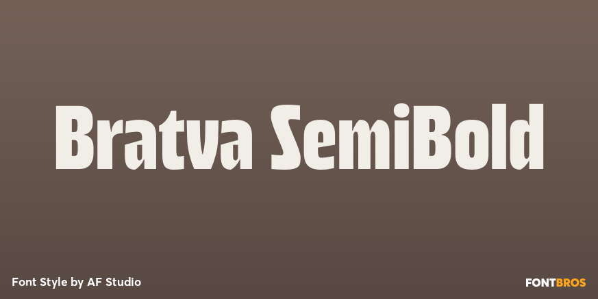 Bratva SemiBold Poster