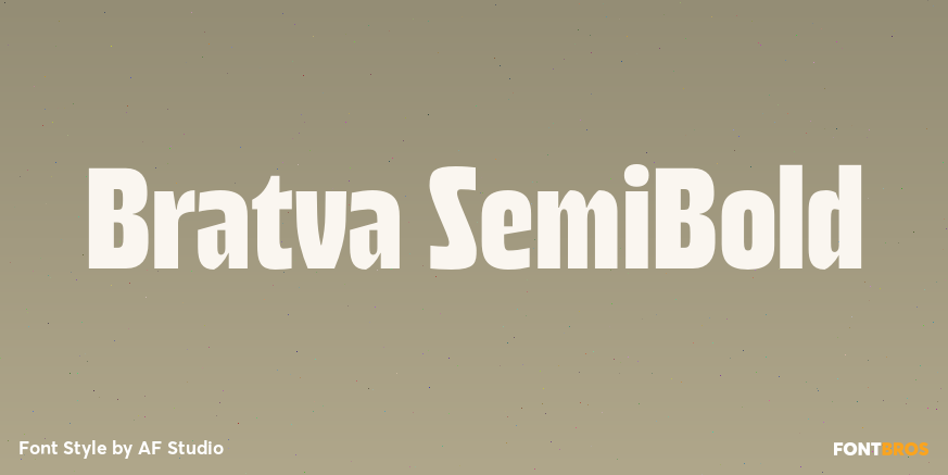 Bratva SemiBold Poster