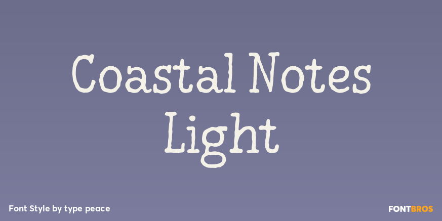 Coastal Notes Light Poster