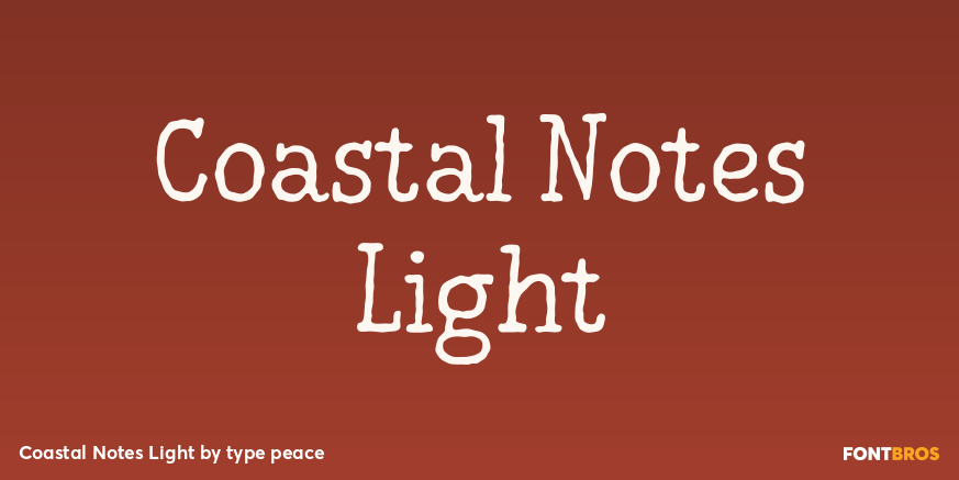 Coastal Notes Light Poster