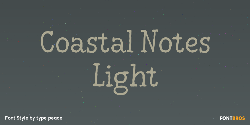 Coastal Notes Light Poster