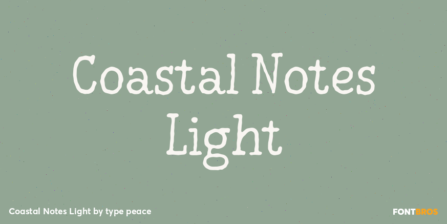 Coastal Notes Light Poster