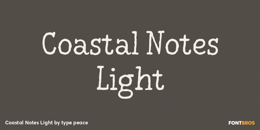 Coastal Notes Light Poster