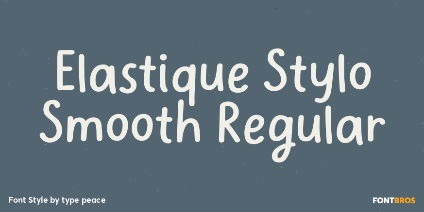Elastique Stylo Smooth Regular Poster
