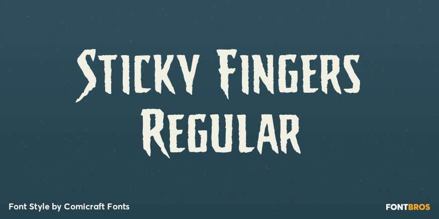 Sticky Fingers Regular Poster