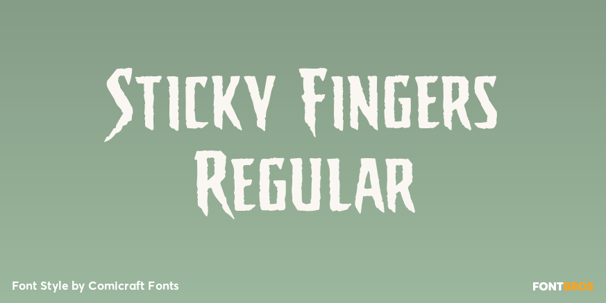 Sticky Fingers Regular Poster