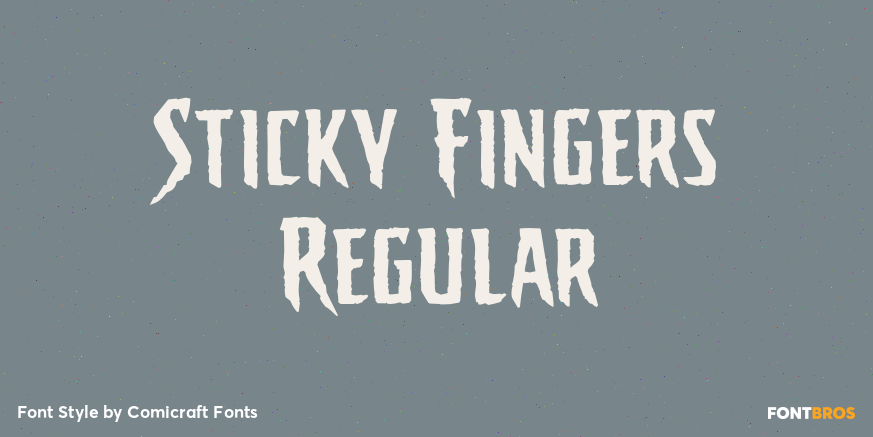 Sticky Fingers Regular Poster