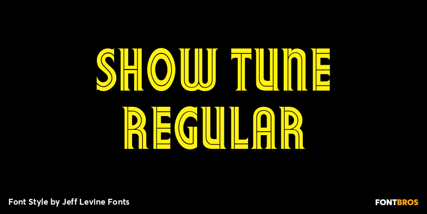 Show Tune Regular Poster