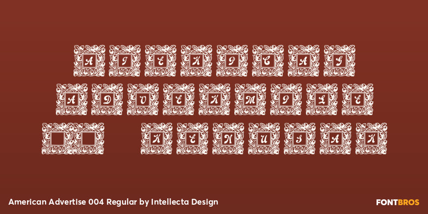 American Advertise 004 Regular Poster