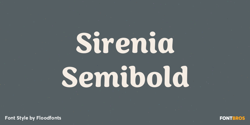 Sirenia Semibold Poster