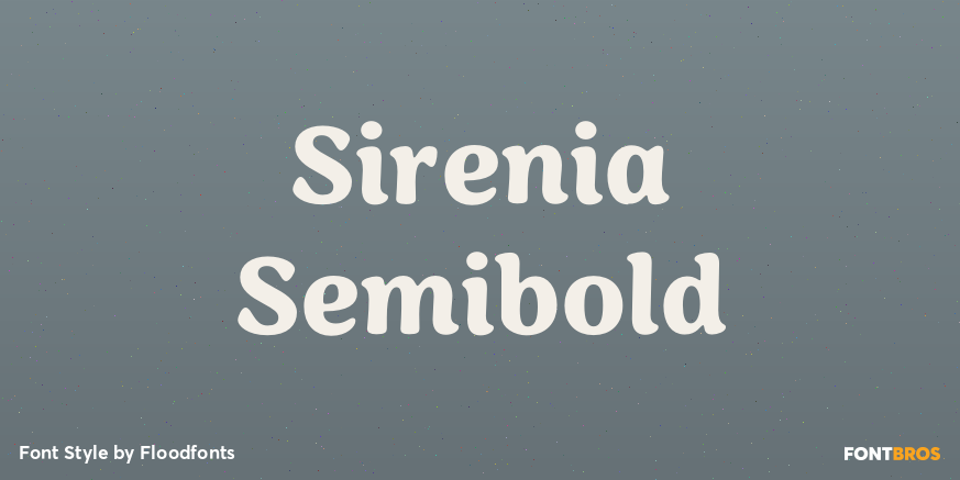 Sirenia Semibold Poster