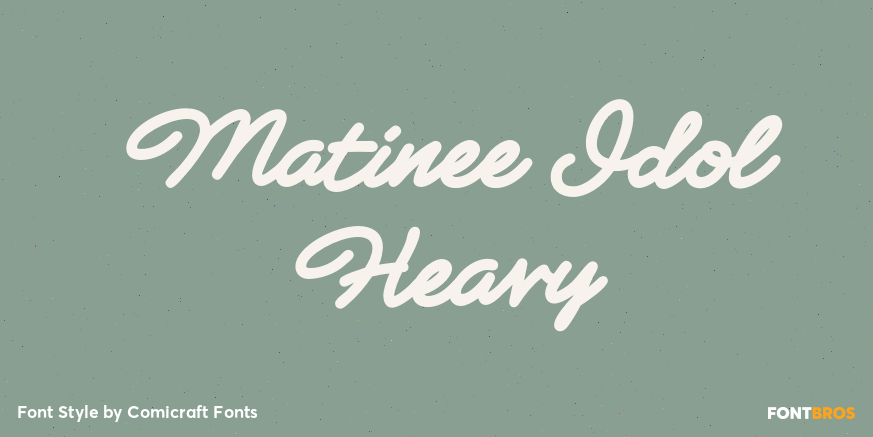 Matinee Idol Heavy Poster