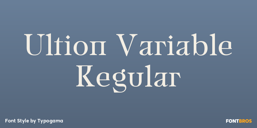 Ultion Variable Regular Poster