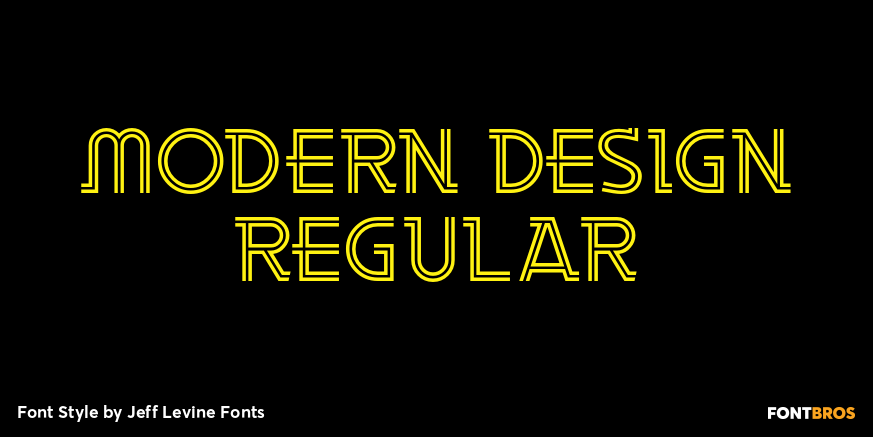 Modern Design Regular Poster