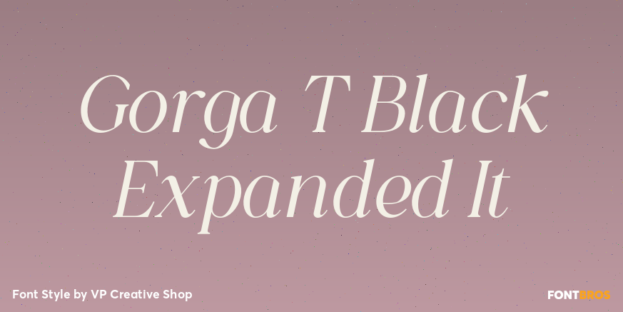 Gorga T Black Expanded It Poster