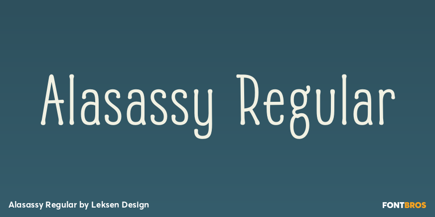 Alasassy Regular Poster