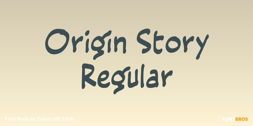 Origin Story Regular Poster