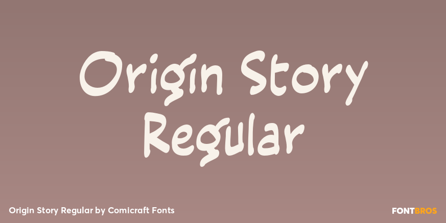 Origin Story Regular Poster