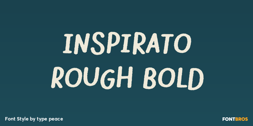 Inspirato Rough Bold Poster