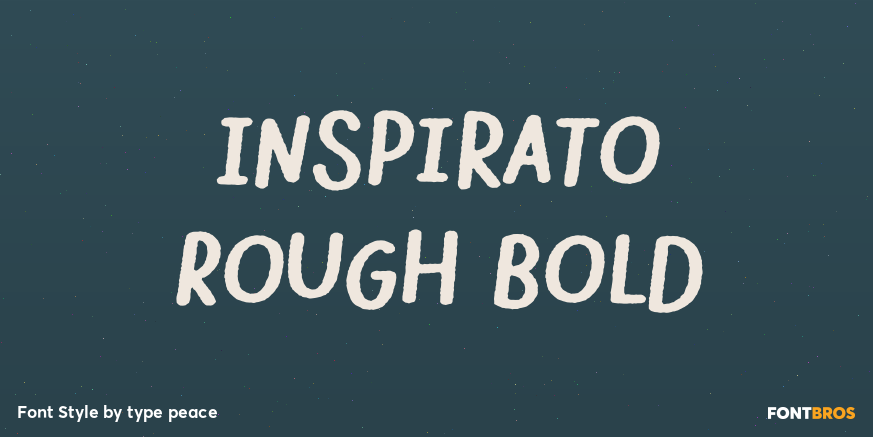Inspirato Rough Bold Poster