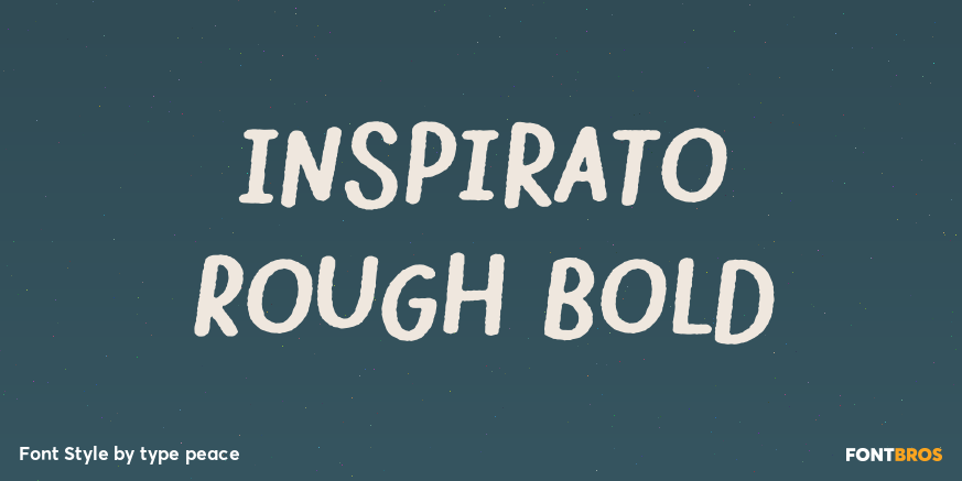 Inspirato Rough Bold Poster