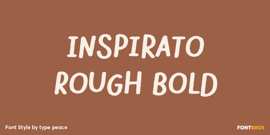 Inspirato Rough Bold Poster