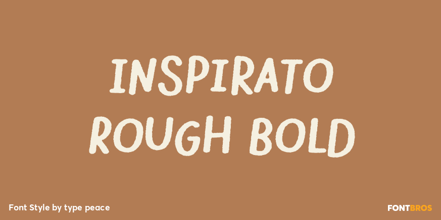 Inspirato Rough Bold Poster