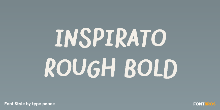 Inspirato Rough Bold Poster