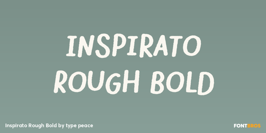 Inspirato Rough Bold Poster