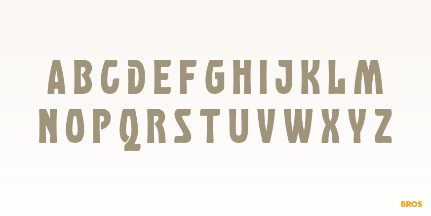 Huggy Regular Font Poster #2