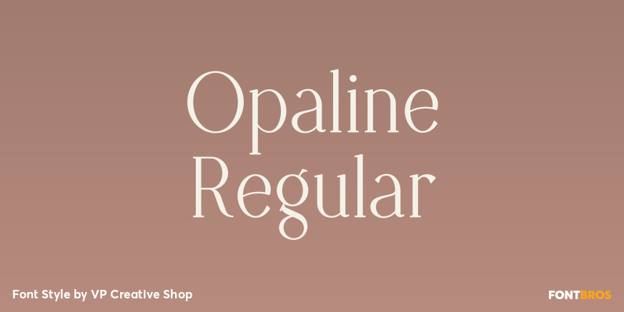 Opaline Regular Poster