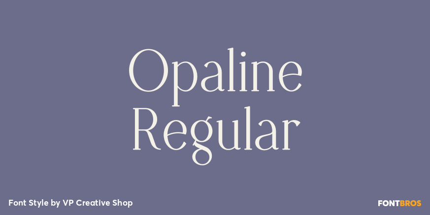 Opaline Regular Poster