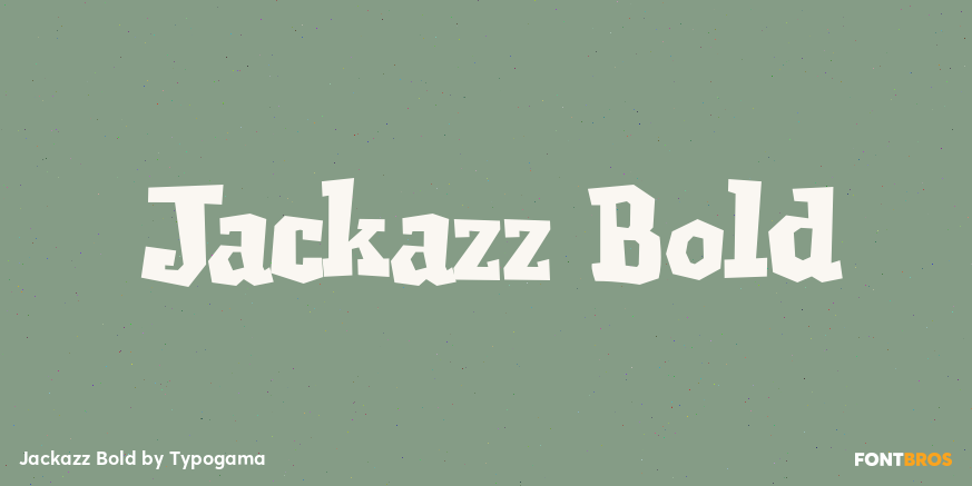 Jackazz Bold Font Poster #1
