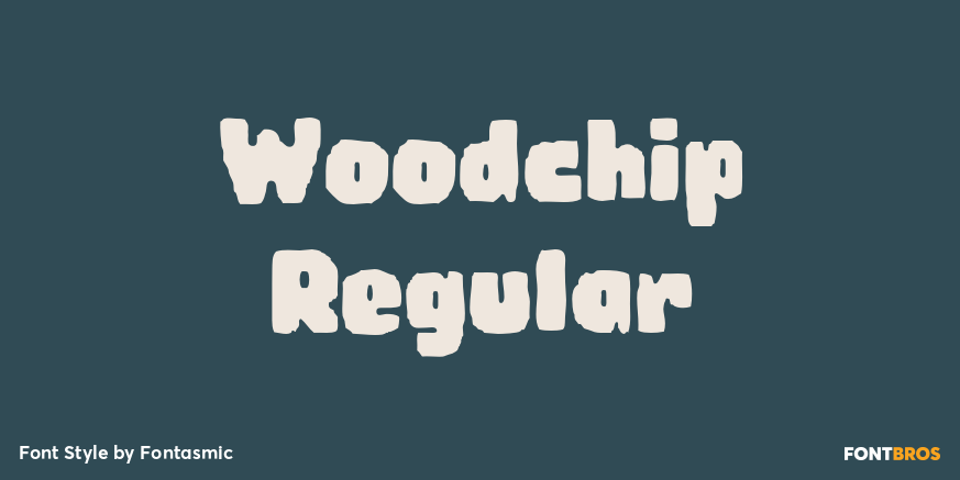 Woodchip Regular Poster
