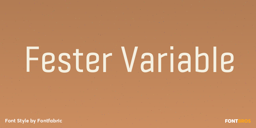 Fester Variable Poster