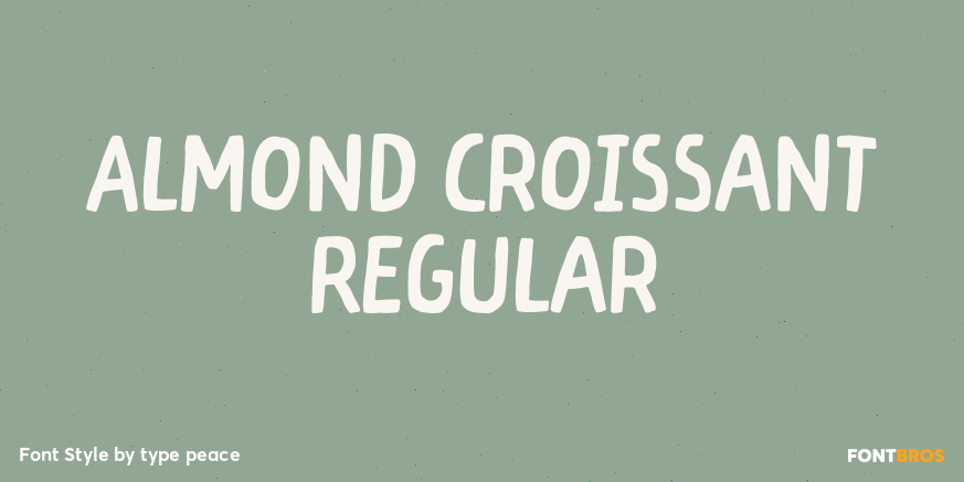 Almond Croissant Regular Poster