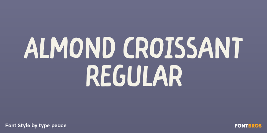 Almond Croissant Regular Poster