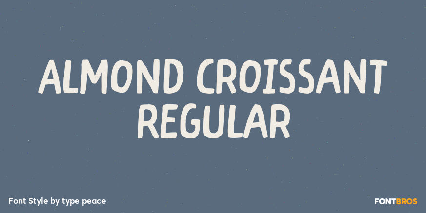 Almond Croissant Regular Poster