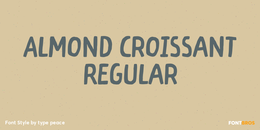 Almond Croissant Regular Poster