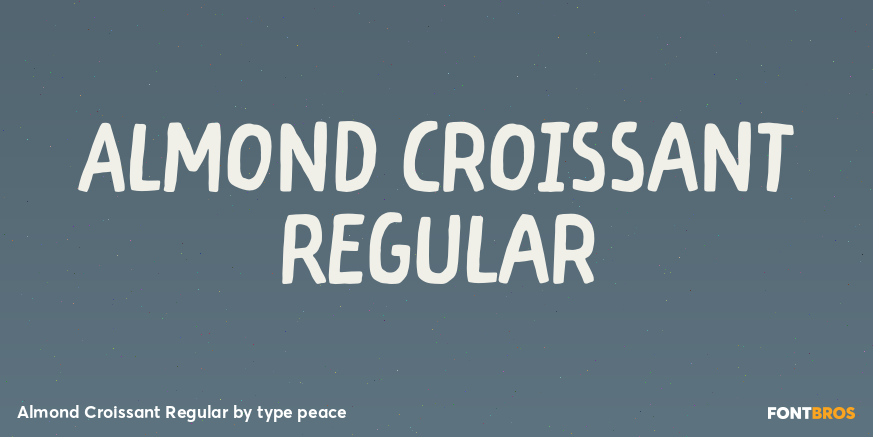 Almond Croissant Regular Poster