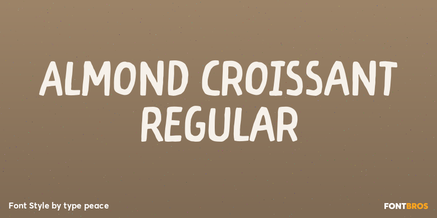 Almond Croissant Regular Poster