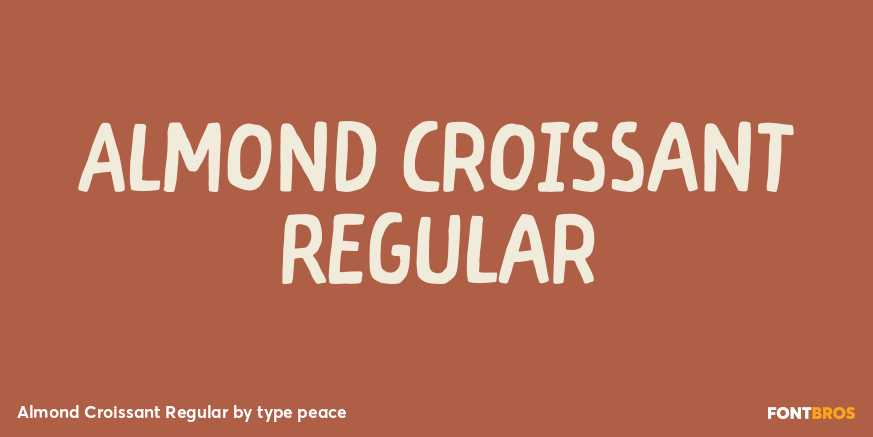 Almond Croissant Regular Poster