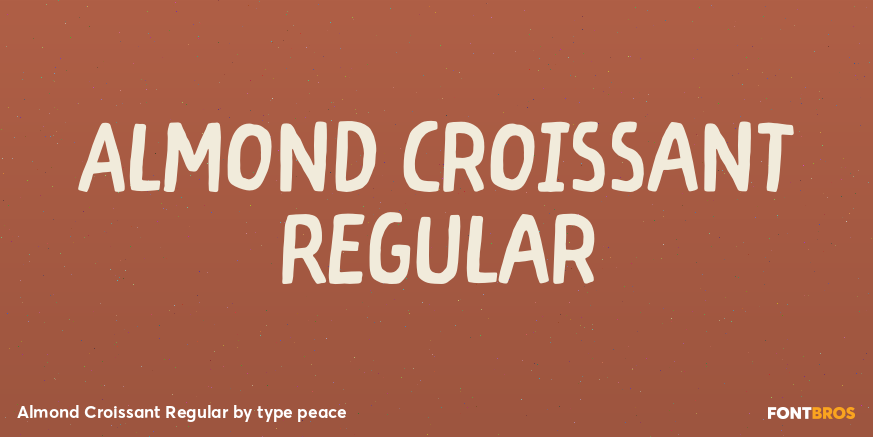 Almond Croissant Regular Poster