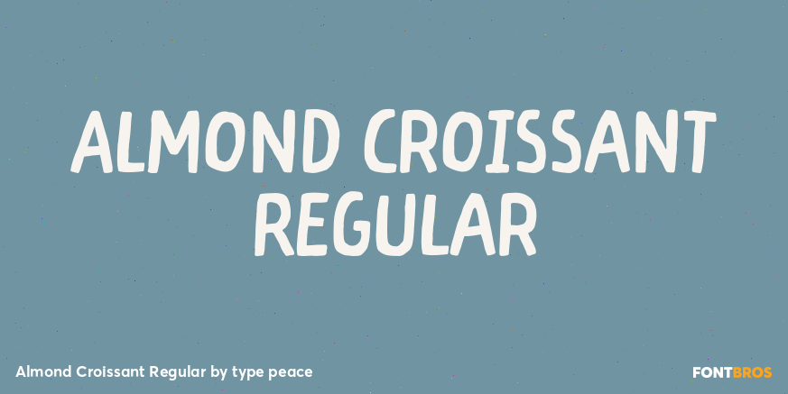Almond Croissant Regular Poster