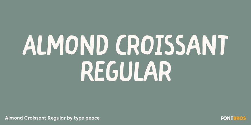 Almond Croissant Regular Poster