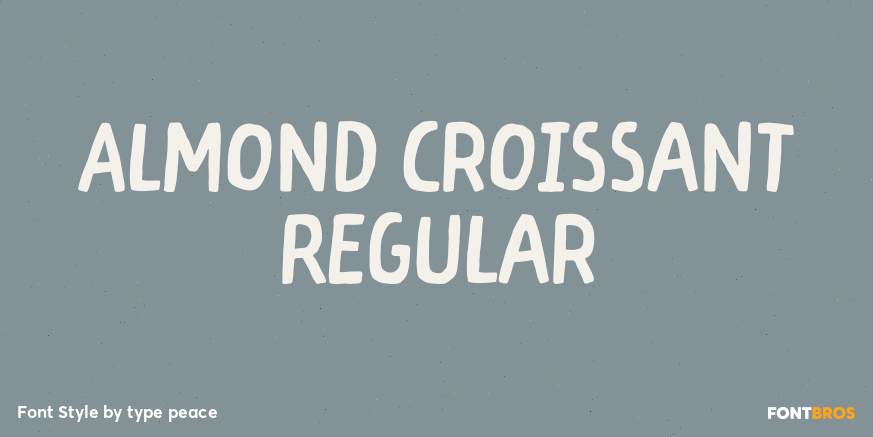 Almond Croissant Regular Poster