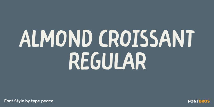 Almond Croissant Regular Poster