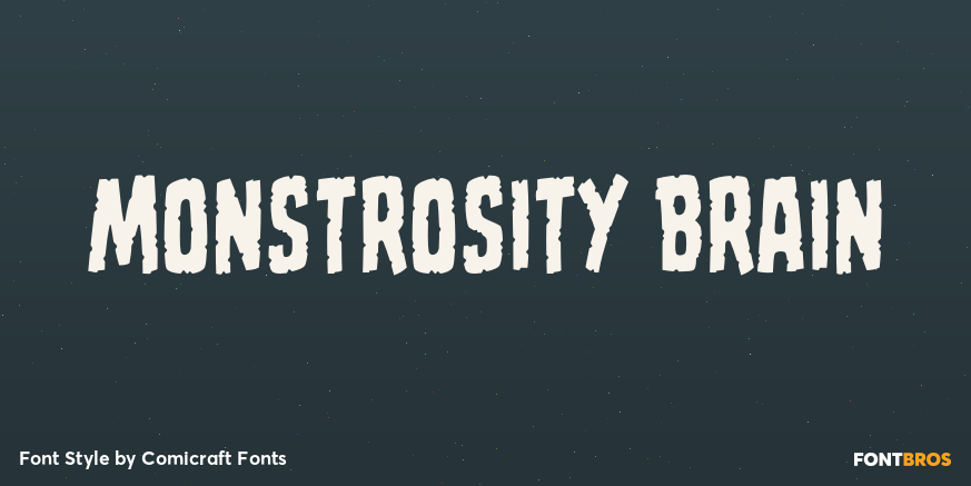 Monstrosity Brain Poster