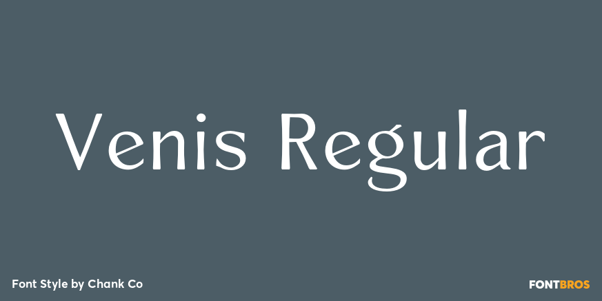 Venis Regular Poster